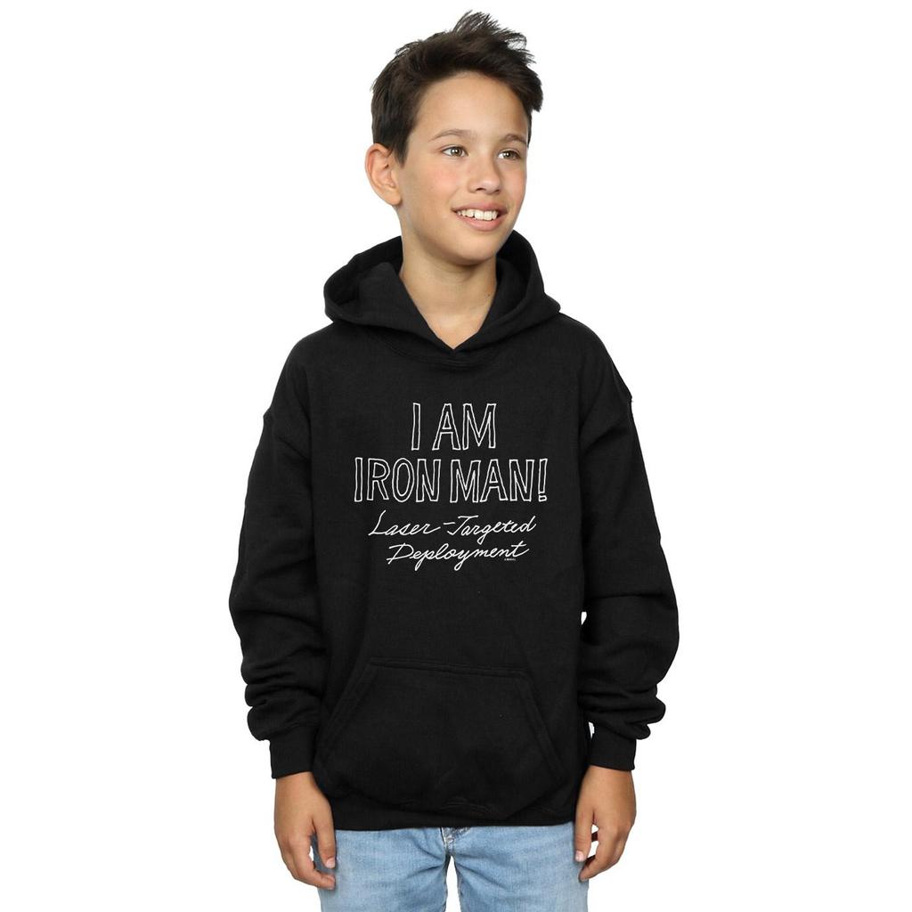Marvel Boys I Am Iron Man Hoodie