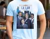 Vintage L.A.. Gesetz V1 Natur T-Shirt und Kinderhemd Filmplakat Retro Vintage Baumwolle Herren Damen Geschenk Präsent