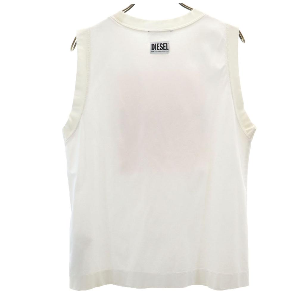 DIESEL Tank top S White skull Women Used