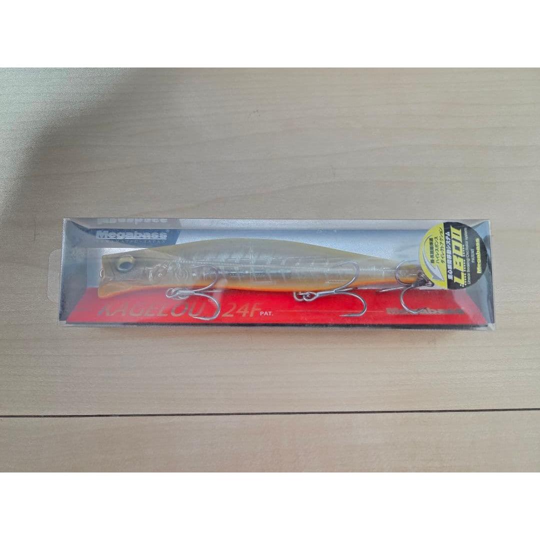 Used New Limited Color Megabass Mayfly 124F Modena Bone