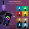 Zigbee Smart Candle Light: Alexa-Enabled, Color-Changing, Dimmable Mobile App Remote Support.
