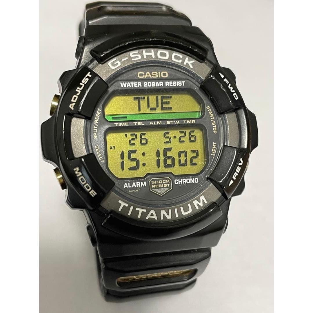 Rare CASIO G-SHOCK MR-G-1 Titanium Digital