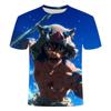 Ghost Slayer Battle Anime Quick Drying T-shirt COS 3D Printed Children's Sports T-shirt Parent Child Top