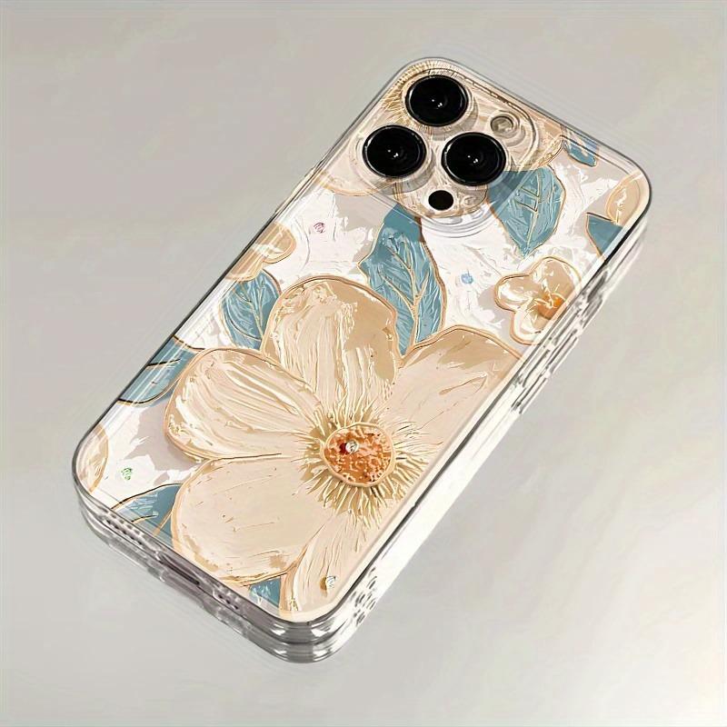 

Чехол для телефона с цветочной картиной маслом для Samsung Galaxy S21 S22 S23 S24 S25 S26 Ultra Plus FE Note 20 A73 A55 A35 A33 A25 A15 Galaxy S24