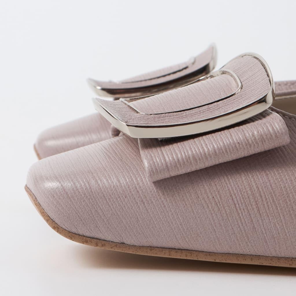 Flacher Schuh mit niedrigem Absatz, hergestellt in 187005200010 [Diana] Schuhe, Japan, grau, 23,0 cm,