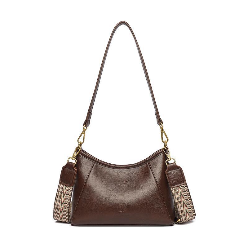 French-style Elegant Style Crossbody Bag with Shoulder Strap, Suitable for Women's Daily Commuting, Versatile Mother Bag