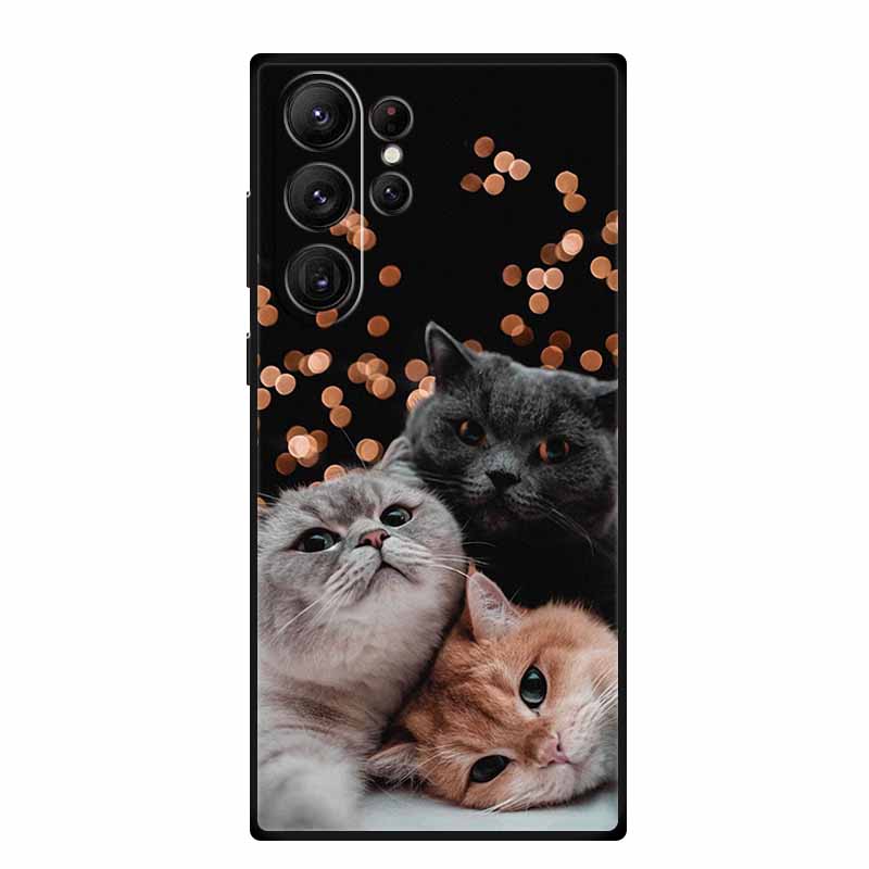 For Samsung Galaxy S25 Ultra Case Luxury TPU Soft Silicone Phone Cases for SamsungS25 Ultra SM-S938B Protective Back Cover Funda