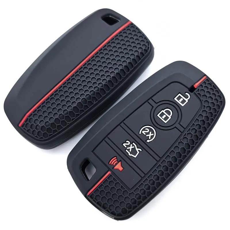Car Remote Key Case Fob Accessories For Ford Fusion Mustang Kuga Ecosport Explorer F-150 F-250 F-350 F-450 F-550 Raptor F150