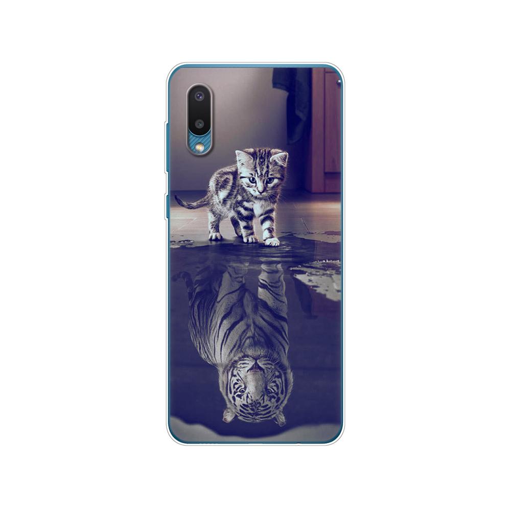 For Samsung A02 M02 Cover Soft Silicon Tpu Phone Back Case For Samsung Galaxy A02 Galaxy M02 SM-A022G A022 Bumper 6.5inch Flower