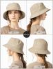 Cotton Bucket Large UV Cool Completely UV All Size Adjustable [Loo&c] Hat, Women's, 100% Hat, Size, Hat, Protection, Touch, Blackout, Protection,
