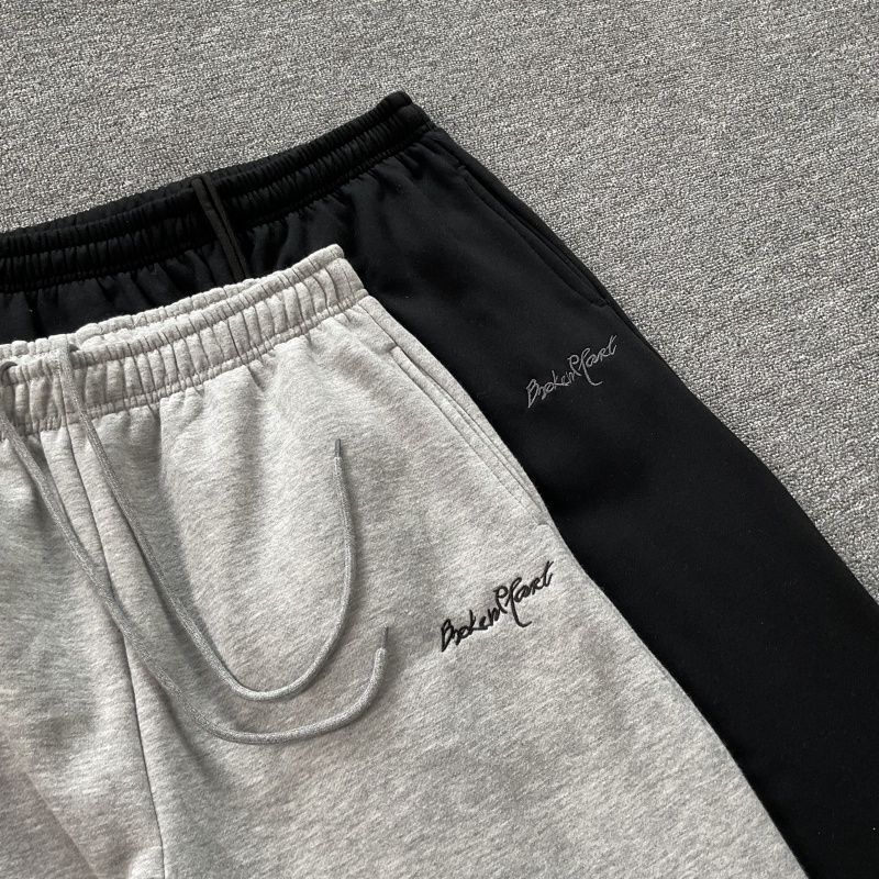 Unisex Streetwear Casual Retro High Street Sportivo da Uomo Y2K Harajuku Ricamato da Donna Hip-hop Pantaloni della Tuta Larghi