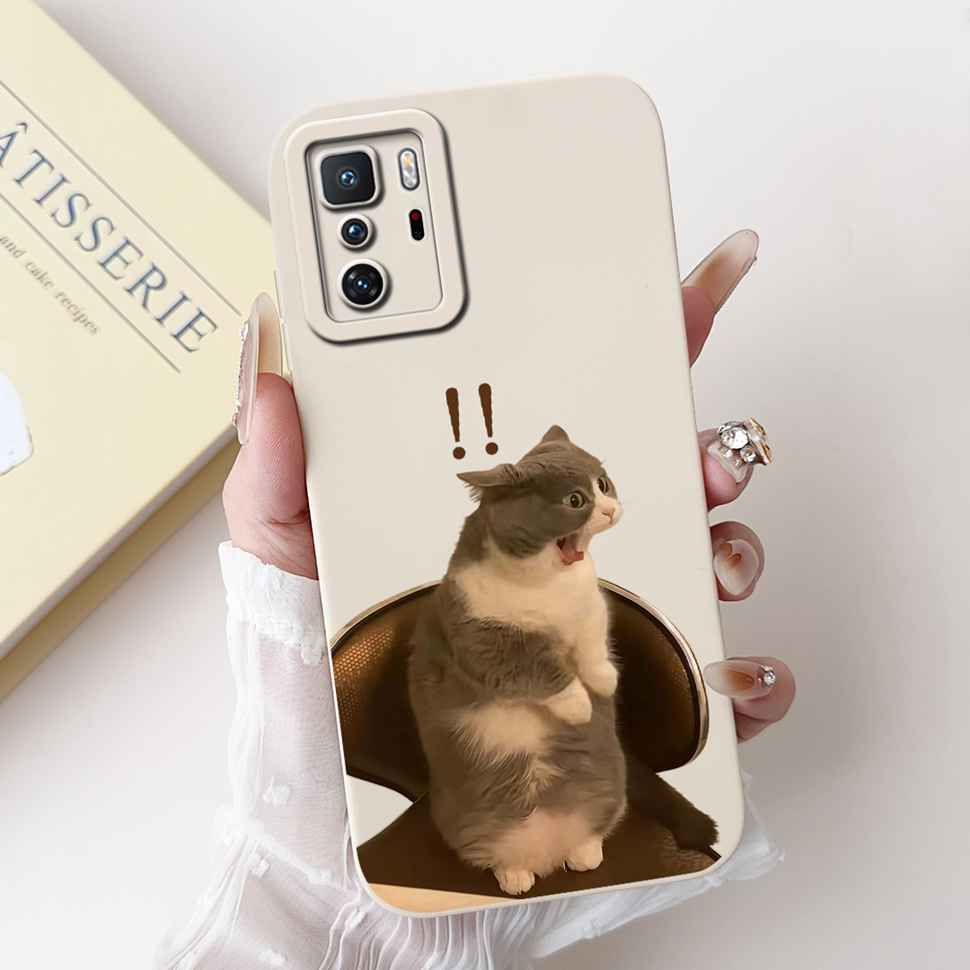 For  Xiaomi Redmi Note 10 Pro China Case Cute Cartoon Girl Cover Soft Silicone Phone Case For Xiaomi POCO X3 GT X3GT Full Bumper