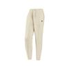 Fashionable Versatile Lace-Up Mid-Rise Knitted Sports Pants Women Bottoms Off-White P424W071-0280