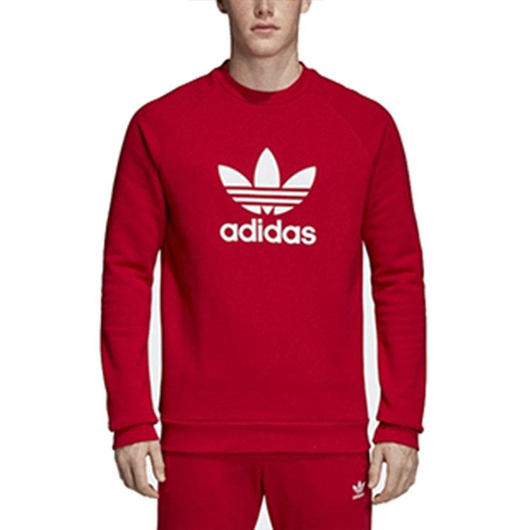adidas Originals Trefoil Sweatshirts Herren Rundhals Mittlere Normale Passform DX3615