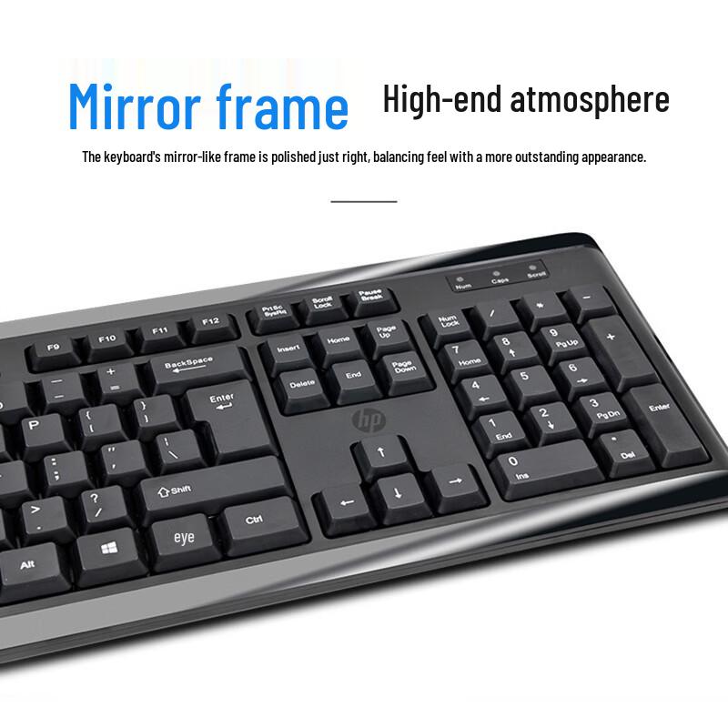 HP KM10 Wired Keyboard & Mouse Combo