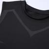 Men Fitness Vest Round Neck Sleeveless Sport Tops Breathable Fabric Camisole Vitality Enhancing Body Shaper