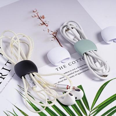 5-20PCS Cable Management Clips Charging Wire Holders Anti-Tangle Design USB Data Line Winder For Desk/Car/Travel Cable Organizer