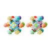 Baby Teething Toy Soft Silicone Teether for Newborns Infants Rocker Teeth Soother Learning Developmental Toy for Boys Girls 1-24 Months