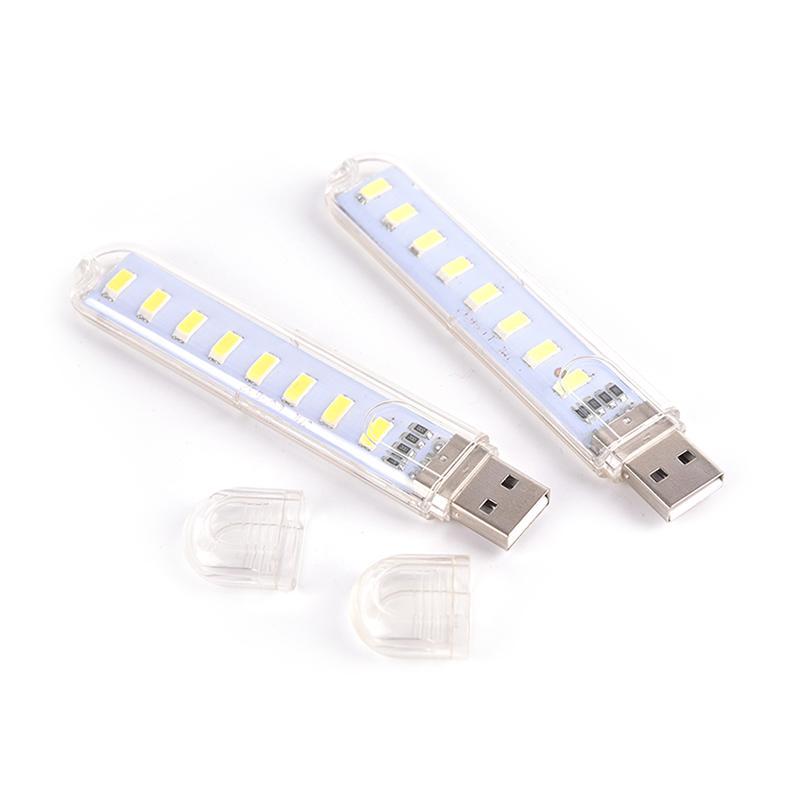 Mini Usb Led Lamp 8 Led Camping Portable Night Usb Gadget Lighting For Pc Laptop