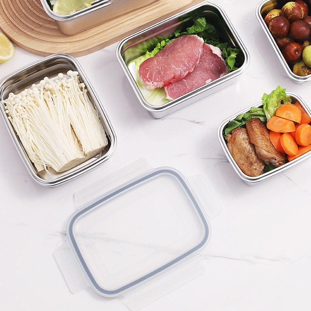 Food Grade Food Storage Containers Portable Food Box Seal Crisper Lnsulated Lunch Box School