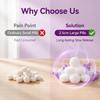 30 Bead/1Bags Natural Camphor Ball Wardrobe Shoe Cabinet Odor Removal Deodorant Anti-Insect Anti-Moth Pill Shoes Anti-Mite Tools