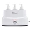 Réchauffeur d'huile de massage professionnel - Master Massage Equipment - 3 bouteilles - 60°C - Garantie 2 ans