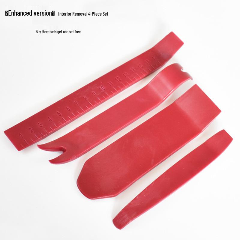 Nerezová sada páčidel a nástrojů pro demontáž čalounění interiéru automobilu