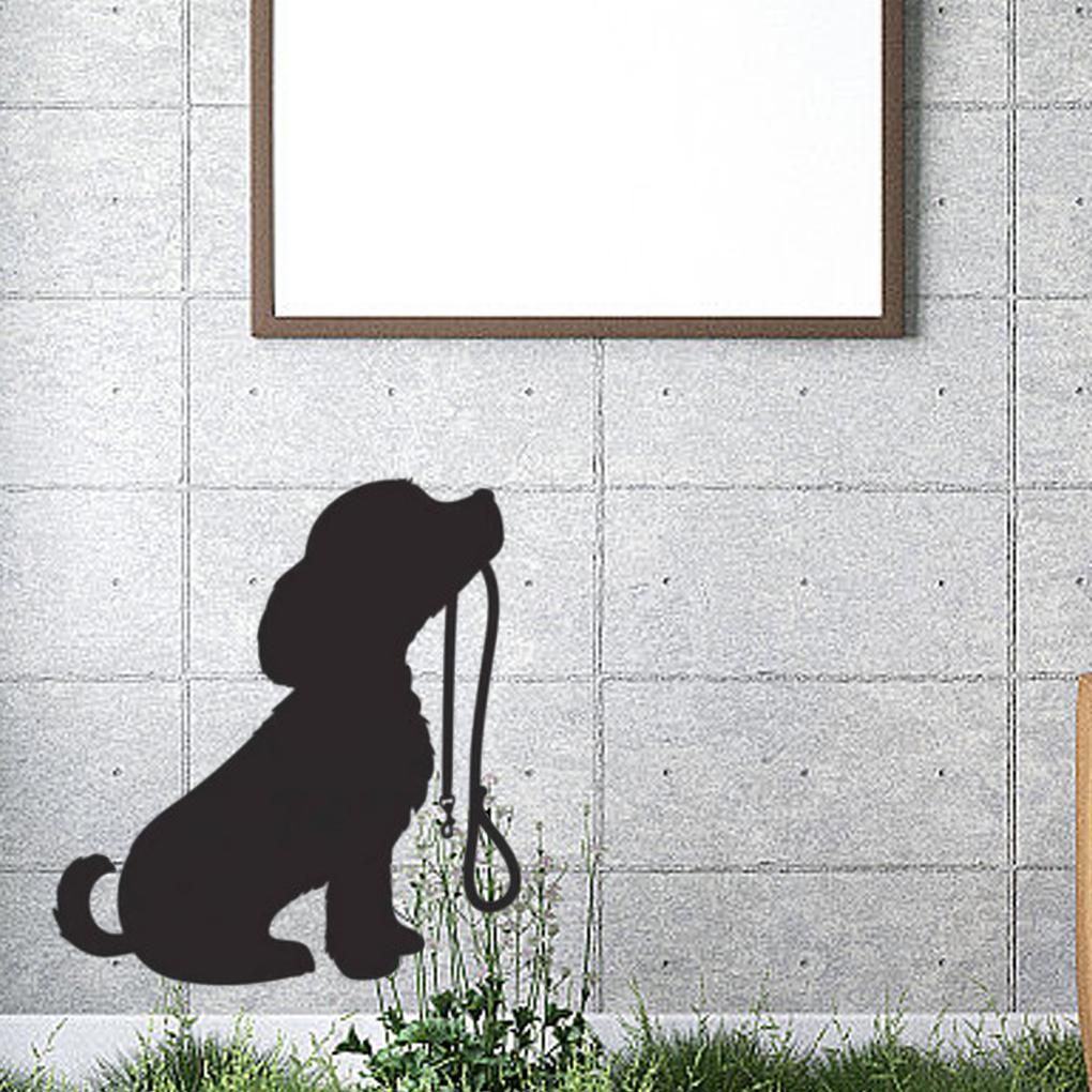 Instantly Transform Room With Dog Pattern PVC Wall Sticker Easy To Apply Remove Cute Dog Silhouette Wall Stickers