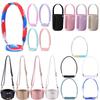 Silicone Water Bottle Strap 8-40oz Water Bottle Handle Carrier Water Bottle Holder Soft Grip Handle for Stanley Cup Accessories