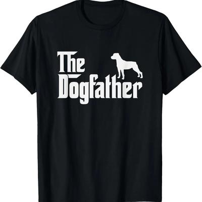 Mountain Cur DogFather Lustiges Hunde-Papa-T-Shirt