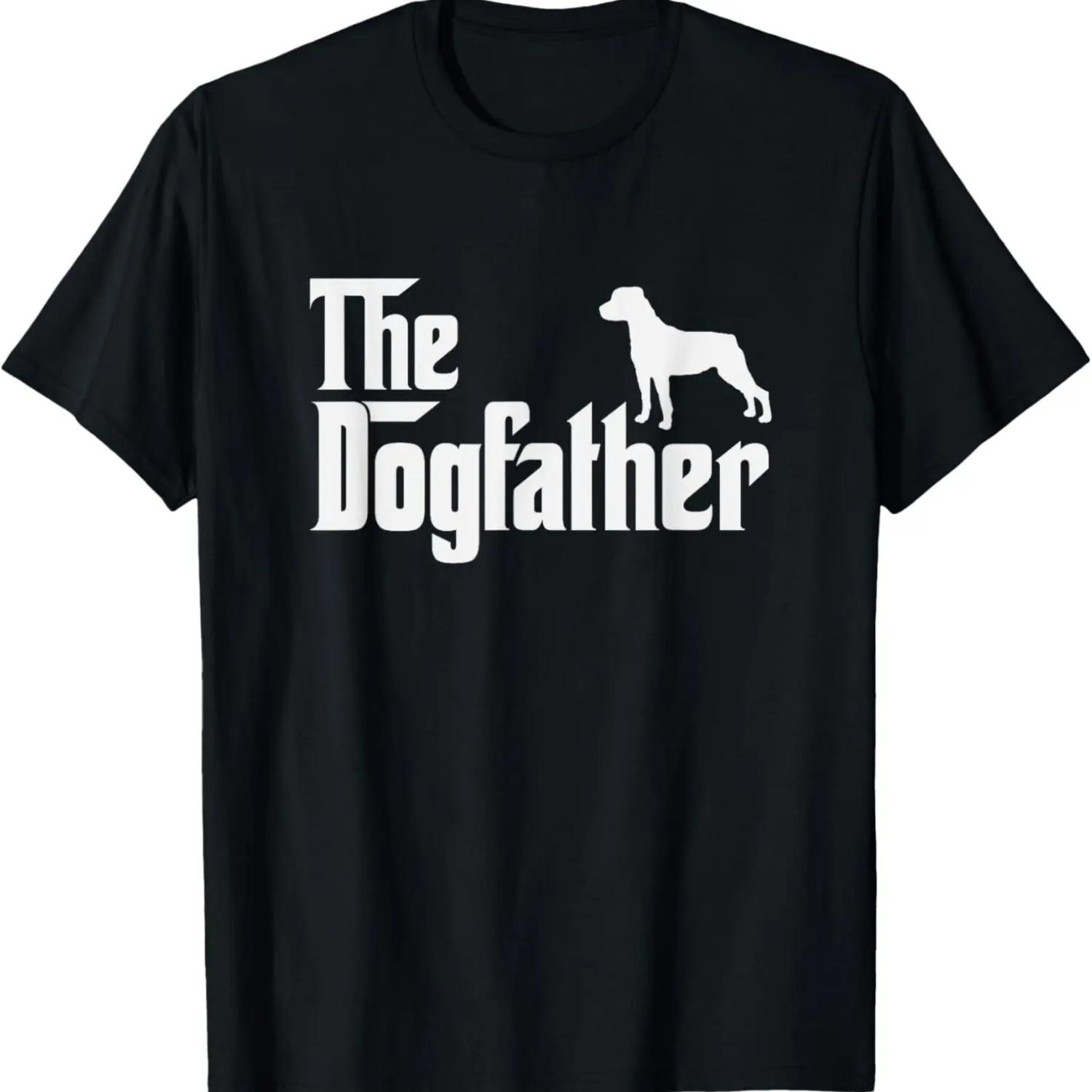 

mountain cur DogFather Funny Dog Dad T-Shirt XXXXXL чёрный