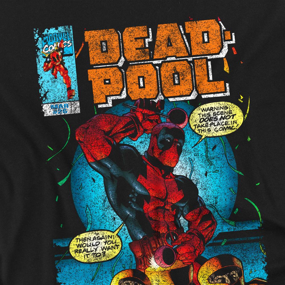 Deadpool Unisex Adult Would You Want It Comic Cover T-Shirt