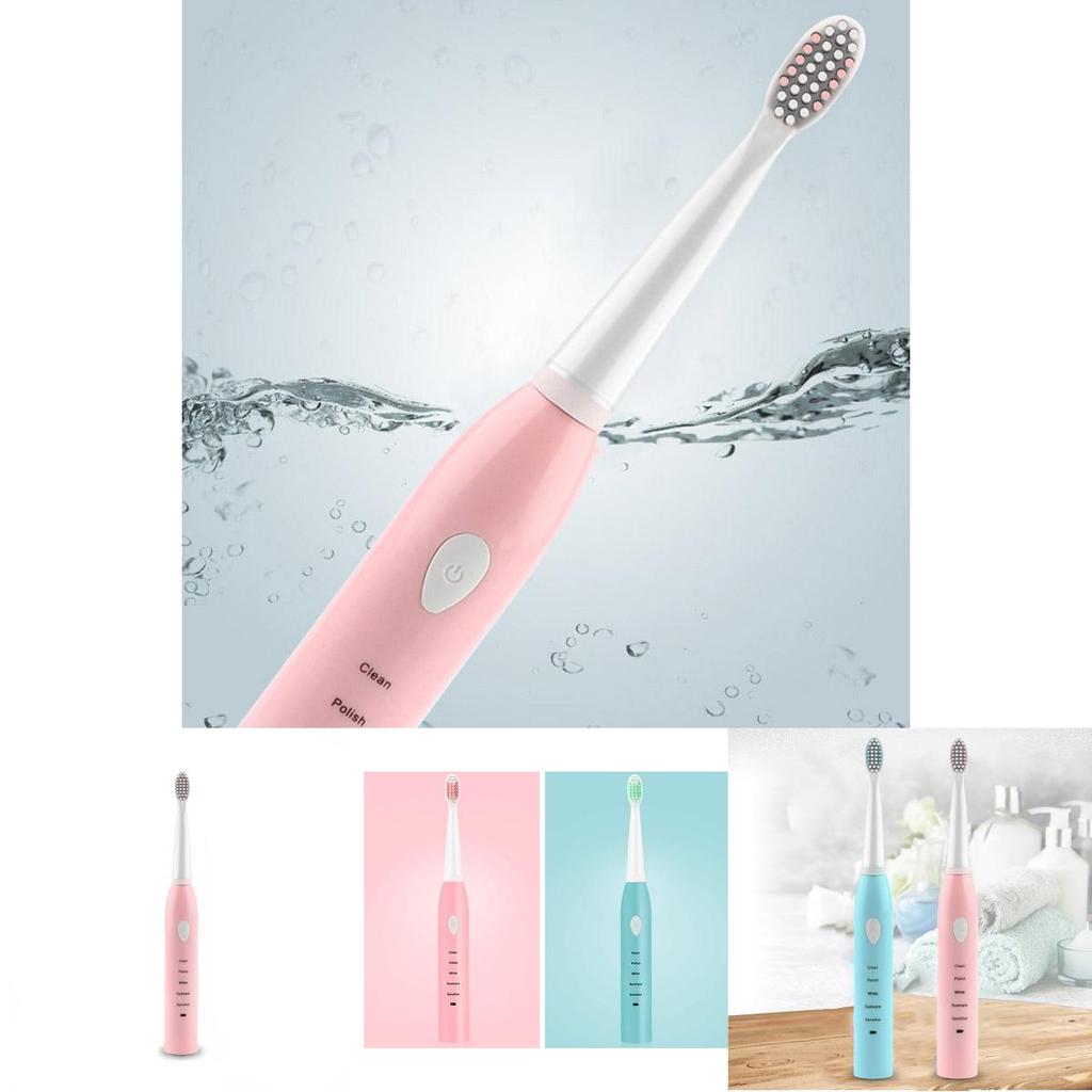 Premium Electric Toothbrush With Acoustic Vibration And Dual Clean Crest Technology