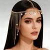 Rhinestone Tassel Rhinestone Tiara Retro Ethnic Style Head Chain Tiara  Forehead Headband