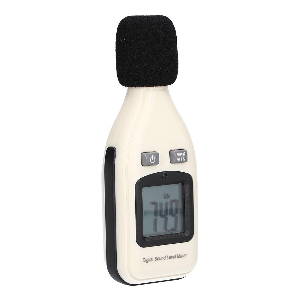 Noise Measure Device Digital Decibel Meter Sound Pressure Level Reader Noises Tester
