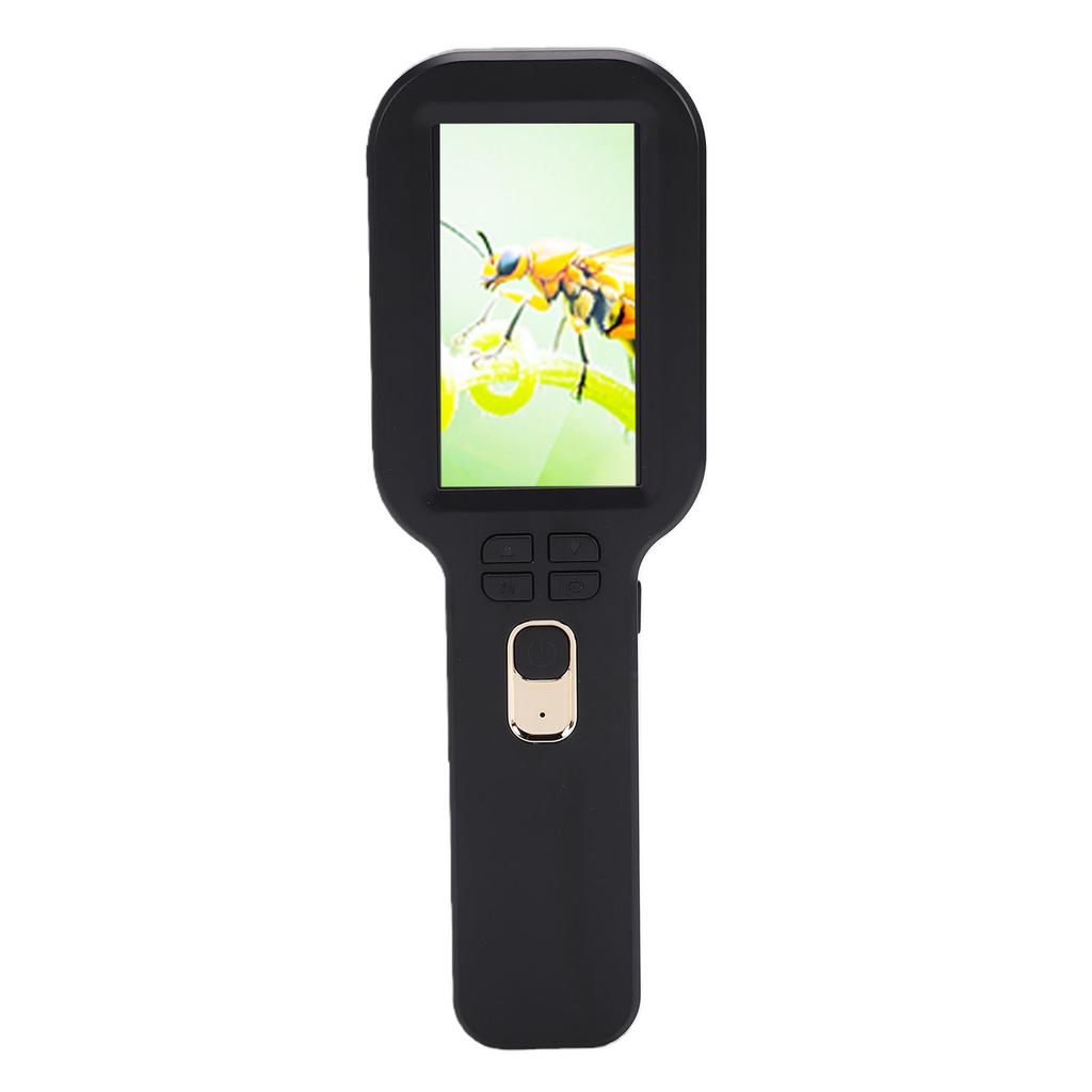 Portable Digital Microscope 5X To 500X 3.0 Inch Screen HD Dual Lens Handheld Microscope for Natural Exploration