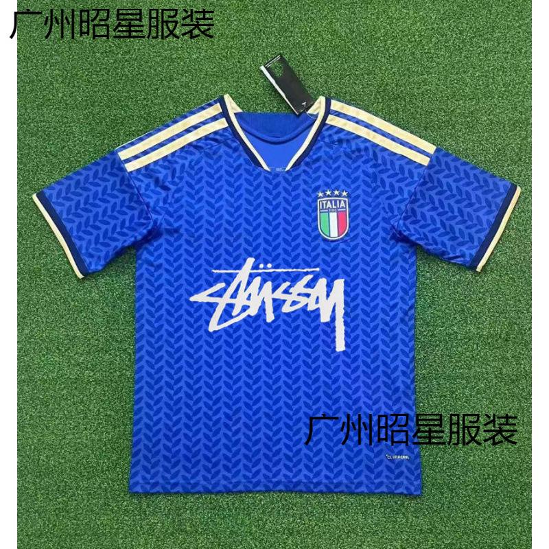 Fußballtrikot Stusi Brasilien Italien Flamenco Japan Trainings trikot Schnelltrocknendes Sporttrikot Fan-Version XL