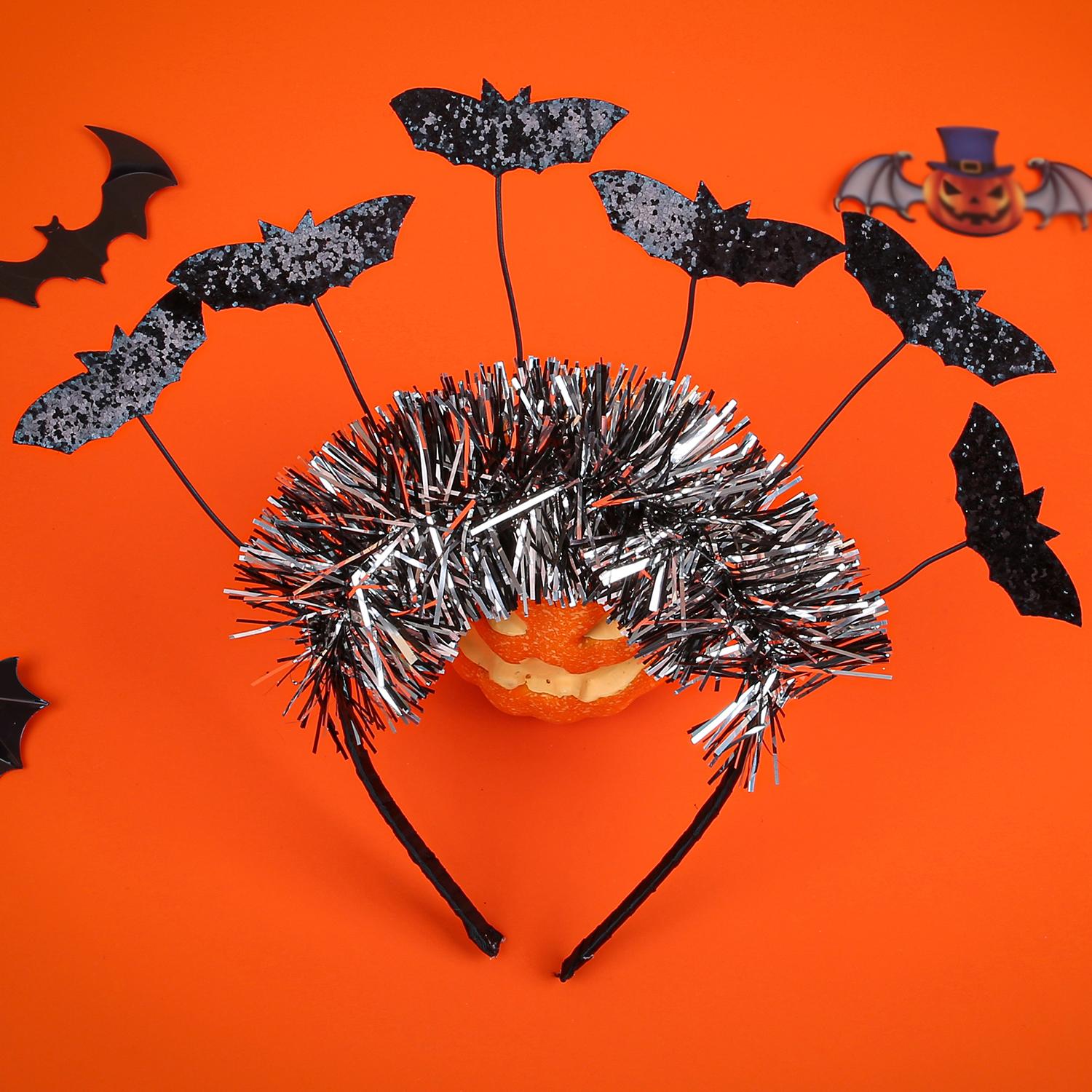 

Хэллоуин Ободок Тыква Паук Ободок для бровей Хэллоуин Вечеринка Атмосфера Оформление Головной убор Ролевая Игра Вечеринка Головной убор