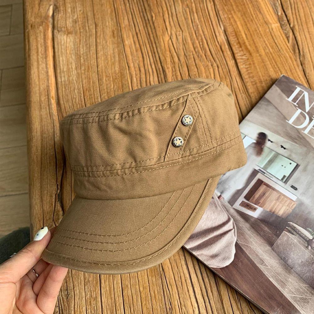 Harajuku Y2k Peaked Cap Gothic Sunscreen Cap Casual Y2K Flat Top Cap  Men Women