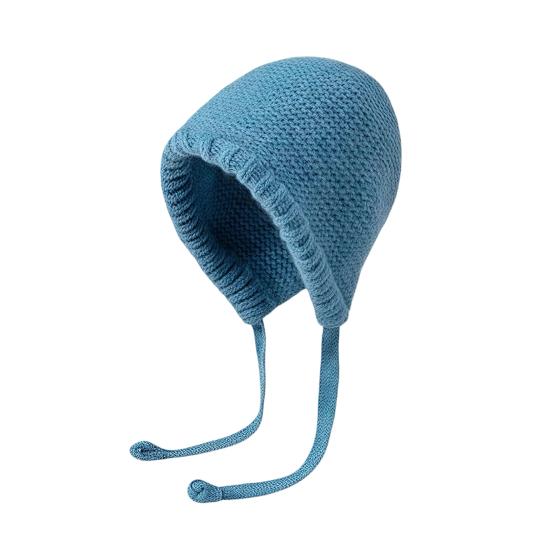 Women Retro Knitted Hat Winter Warm Rhombus Pattern Hat Big Head Sized No Brim Hat for Daily Outings Parties Dating