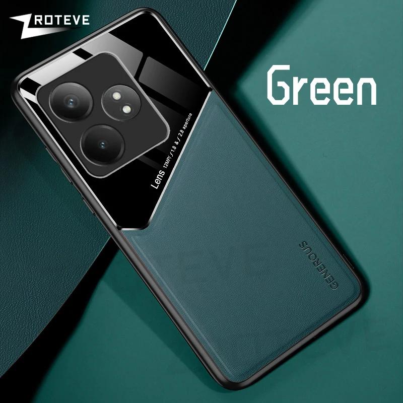 Pro pouzdro Realme GT Neo6 PU kůže Měkký rámeček Tvrdý PC kryt Pro OPPO Realme GT 6 T 6T GT6 GT6T Neo6 SE Pouzdra na telefon