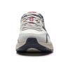 Li Ning Pentium P1000 Cushioning Slip Resistant Abrasion Resistant Rebound Low top Running Shoes Men's White Gray Blue AGCU411-3