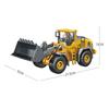 Giocattoli Auto RC per Bambini Radio 2.4G 4WD Telecomando Escavatore Camion Ribaltabile Bulldozer Modello Veicolo da Costruzione Elettrico Regalo per Bambino
