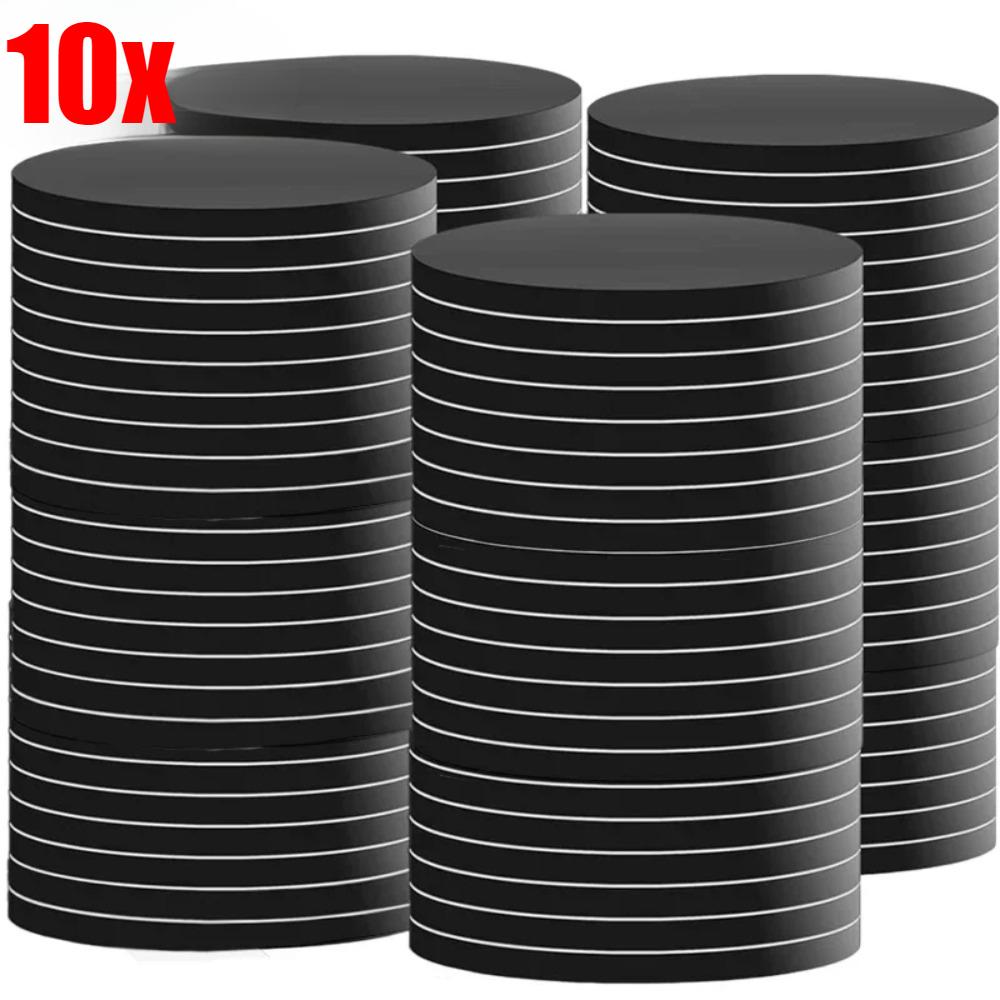 

Самоклеящийся магнитный лист, многоцелевые круглые мягкие магнитные диски, домашний офис, кухня, ванная комната, подвесные магниты для хранения, наклейки rotundity-20*2mm-10pcs