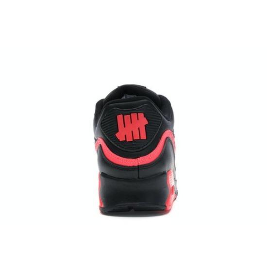 Nike Air Max 90 x Undefeated Schwarz Sonnrot 2019 - CJ7197-003