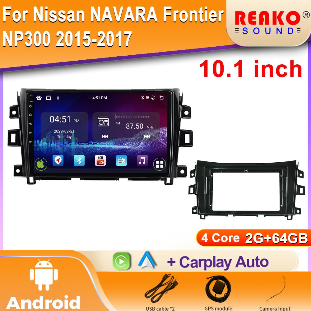 Android pentru Nissan Navara NP300 2015-2017 Radio auto Multimedia Player Video Navigatie WIFI 5G GPS Wireless BT Ecran Carplay
