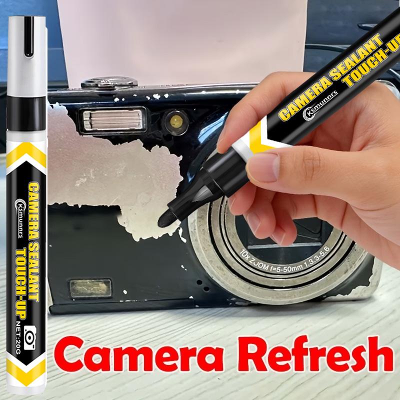 Touch‑Up Paint Pen for Camera Body Edges Corners Scratch Chip Repair Marker Precision Fine Tip Quick‑Drying Touchup Paint2