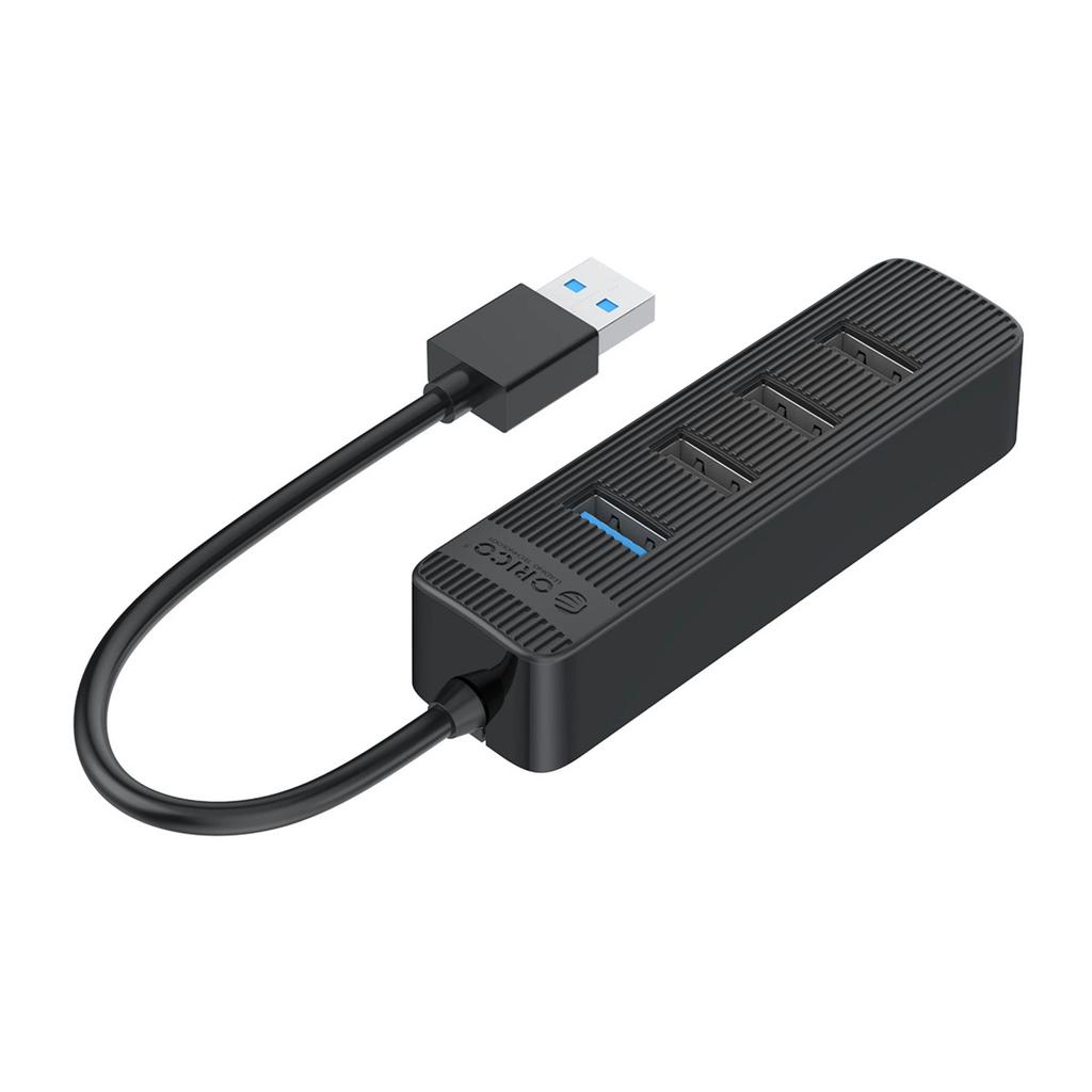 Hub Orico Twu32-4A Usb-A 3.1 / 1X Usb-A 3.1 + 3X Usb-A 2.0 + Usb-C 5V/3A - Czarny