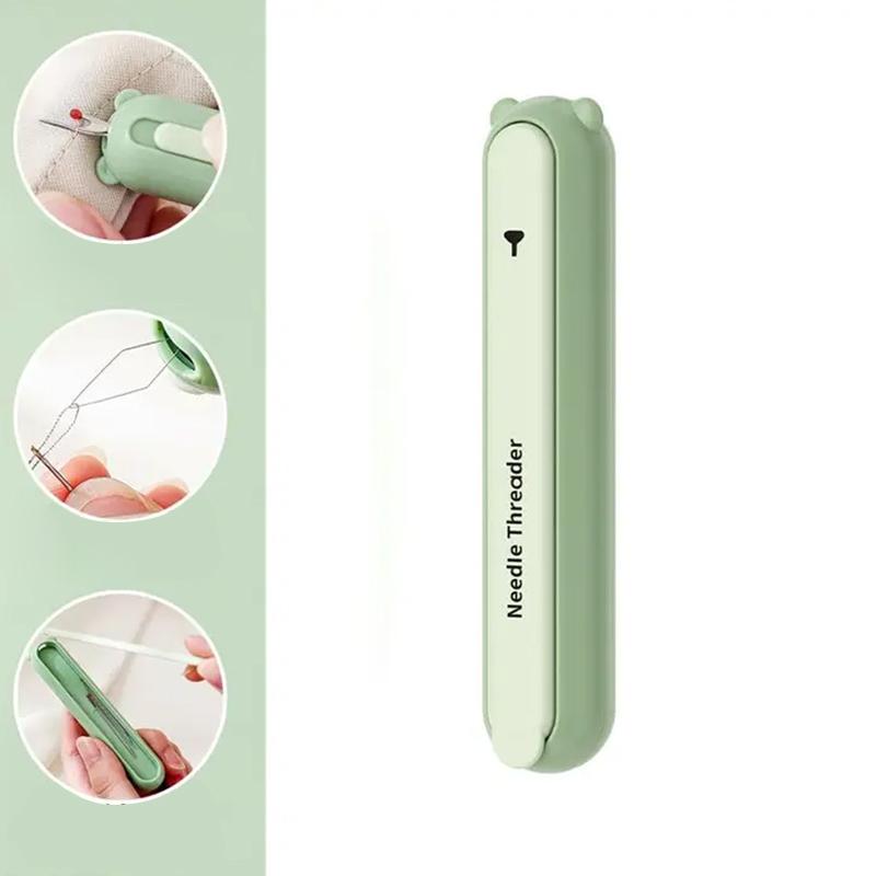 Needle Threader Multi-Function Thread Remover Thread Picker Household Portable Threader Thread Guide Sewing Tool Two In One