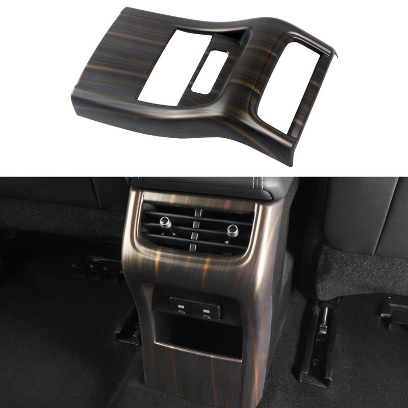 ABAIWAI For GWM WEY Tank 300 Tank300 2024 Car Accessories ABS Rear Armrest Air Vent Outlet Cover 1PC